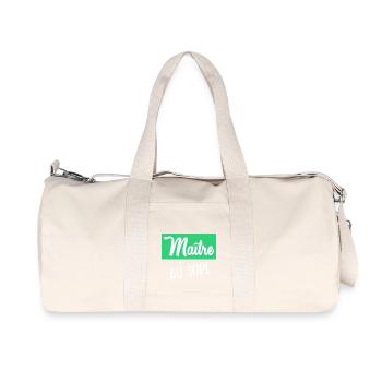 MASTER - Recycled Canvas Sports Bag by Stanley/Stella - natural - Front