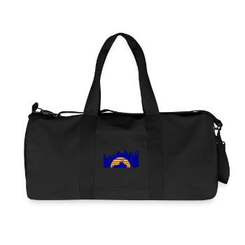 Submarine Diving Underwater Submarine Water Boat - Recycled Canvas Sports Bag by Stanley/Stella - black - Front