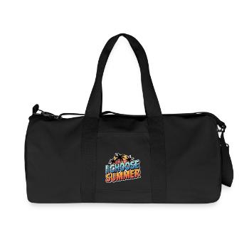 Choose Summer - Recycled Canvas Sports Bag by Stanley/Stella - black - Front