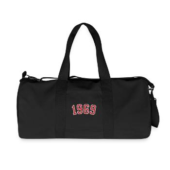 Sport year of birth 1969 - Recycled Canvas Sports Bag by Stanley/Stella - black - Front