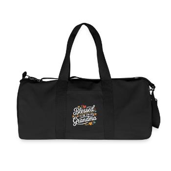 To Be Called Grandma 12 - Recycelte Canvas-Sporttasche von Stanley/Stella - Schwarz - Vorne