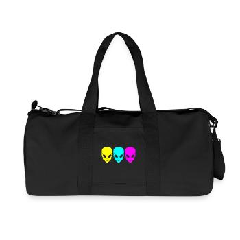 Rave Raver Musique techno Techno basse Table de mixage - Sac de sport en toile recyclée Stanley/Stella - noir - Devant