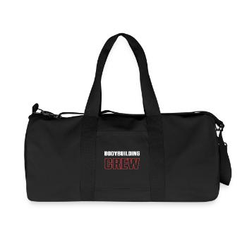 Équipe de musculation - Sac de sport en toile recyclée Stanley/Stella - noir - Devant