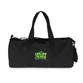 Lucky Charm - St. Patrick's Day - Irland - Recycelte Canvas-Sporttasche von Stanley/Stella - Schwarz - Vorne