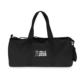 Classe de 2025 Abitur Abiturient Abitur 2025 - Sac de sport en toile recyclée Stanley/Stella - noir - Devant