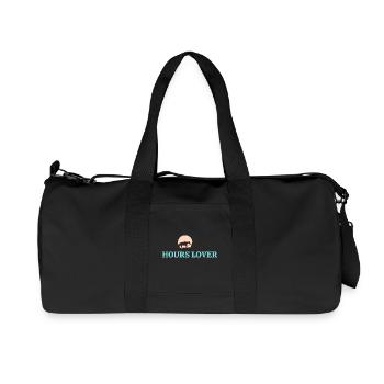 Pferdefreunde - Reiten - Reiter - Recycelte Canvas-Sporttasche von Stanley/Stella - Schwarz - Vorne