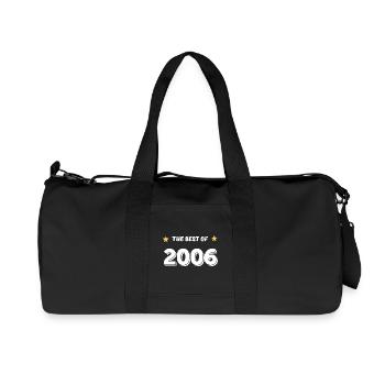 Best of 2006 - Recycled Canvas Sports Bag by Stanley/Stella - black - Front