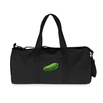 Cucumber - Recycled Canvas Sports Bag by Stanley/Stella - black - Front