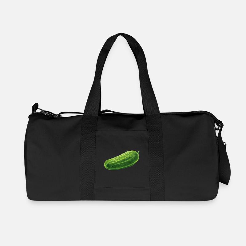 Concombre - Sac de sport en toile recyclée Stanley/Stella - noir