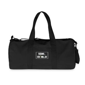 Concierge de l’école - Sac de sport en toile recyclée Stanley/Stella - noir - Devant