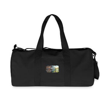 Frieden der Welt - Recycelte Canvas-Sporttasche von Stanley/Stella - Schwarz - Vorne