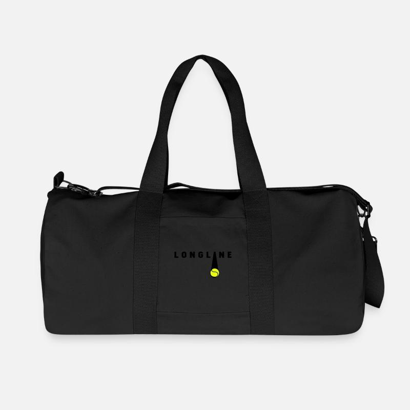 tennis - Recycelte Canvas-Sporttasche von Stanley/Stella - Schwarz
