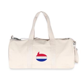 Hup Holland - Sac de sport en toile recyclée Stanley/Stella - blanc naturel - Devant