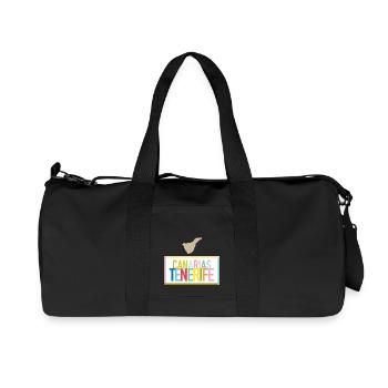 Tenerife / Tenerife - Îles Canaries (Canarias - Sac de sport en toile recyclée Stanley/Stella - noir - Devant