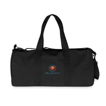 HAL Everything is going extremely well - Recycelte Canvas-Sporttasche von Stanley/Stella - Schwarz - Vorne