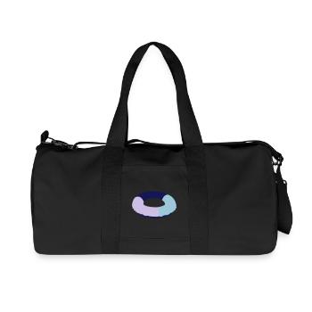 schwimmring - Recycelte Canvas-Sporttasche von Stanley/Stella - Schwarz - Vorne
