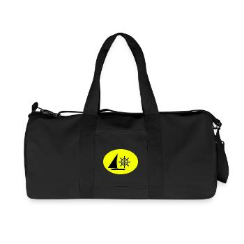 Voile - Sac de sport en toile recyclée Stanley/Stella - noir - Devant