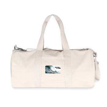 Do Something Fearless - Recycled Canvas Sports Bag by Stanley/Stella - natural - Front