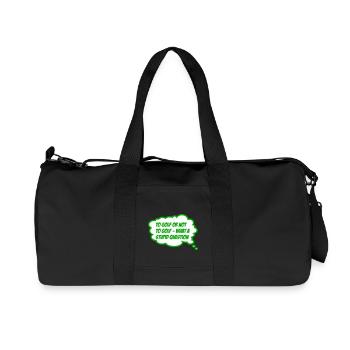 golfe - Sac de sport en toile recyclée Stanley/Stella - noir - Devant
