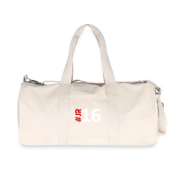 JR16 - Recycled Canvas Sports Bag by Stanley/Stella - natural - Front
