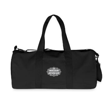 LE MEILLEUR AVOCAT - Sac de sport en toile recyclée Stanley/Stella - noir - Devant