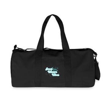 Winter Vibes - Recycelte Canvas-Sporttasche von Stanley/Stella - Schwarz - Vorne