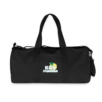 Koh Phangan Moon Island - Recycled Canvas Sports Bag by Stanley/Stella - black - Front