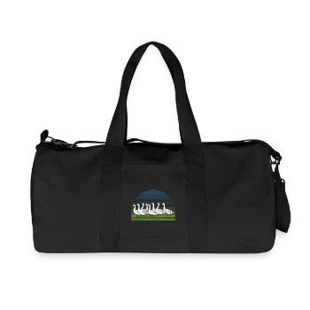 Geese - Recycled Canvas Sports Bag by Stanley/Stella - black - Front
