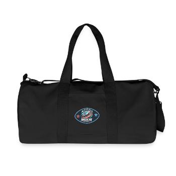 Logo du football américain - Sac de sport en toile recyclée Stanley/Stella - noir - Devant