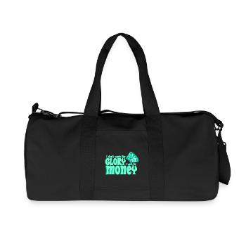 La vie de petit créateur - Sac de sport en toile recyclée Stanley/Stella - noir - Devant