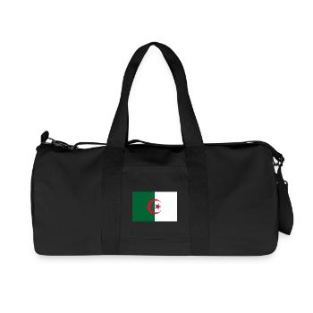 Algérie - Sac de sport en toile recyclée Stanley/Stella - noir - Devant