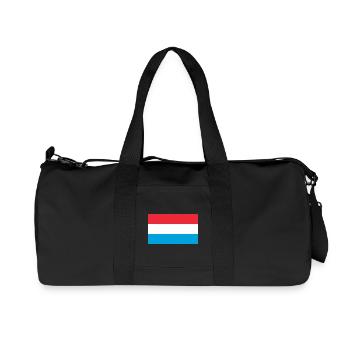 Luxembourg - Recycled Canvas Sports Bag by Stanley/Stella - black - Front