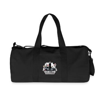 JEDES ENDE IST EIN NEUANFANG - Recycelte Canvas-Sporttasche von Stanley/Stella - Schwarz - Vorne
