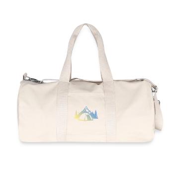 Camping Tent - Recycled Canvas Sports Bag by Stanley/Stella - natural - Front