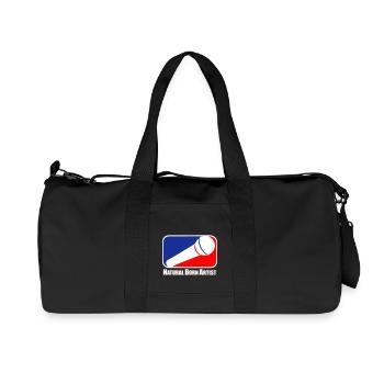 NBArtist Natural Born Artist Vollblutmusiker - Recycelte Canvas-Sporttasche von Stanley/Stella - Schwarz - Vorne