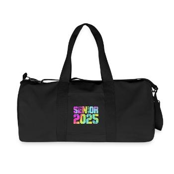 Classe de 2025 - Sac de sport en toile recyclée Stanley/Stella - noir - Devant