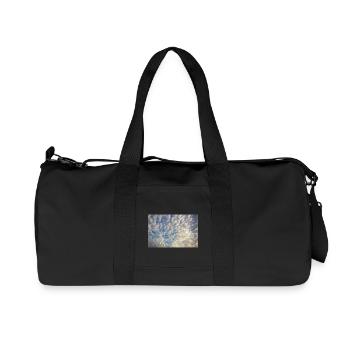 mer de nuages - Sac de sport en toile recyclée Stanley/Stella - noir - Devant