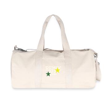 Remix me - Recycled Canvas Sports Bag by Stanley/Stella - natural - Front