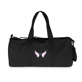 Gute Fee - Recycelte Canvas-Sporttasche von Stanley/Stella - Schwarz - Vorne