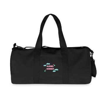 Petit Miracle - Motif Bébé - Choses pour Bébés - Sac de sport en toile recyclée Stanley/Stella - noir - Devant