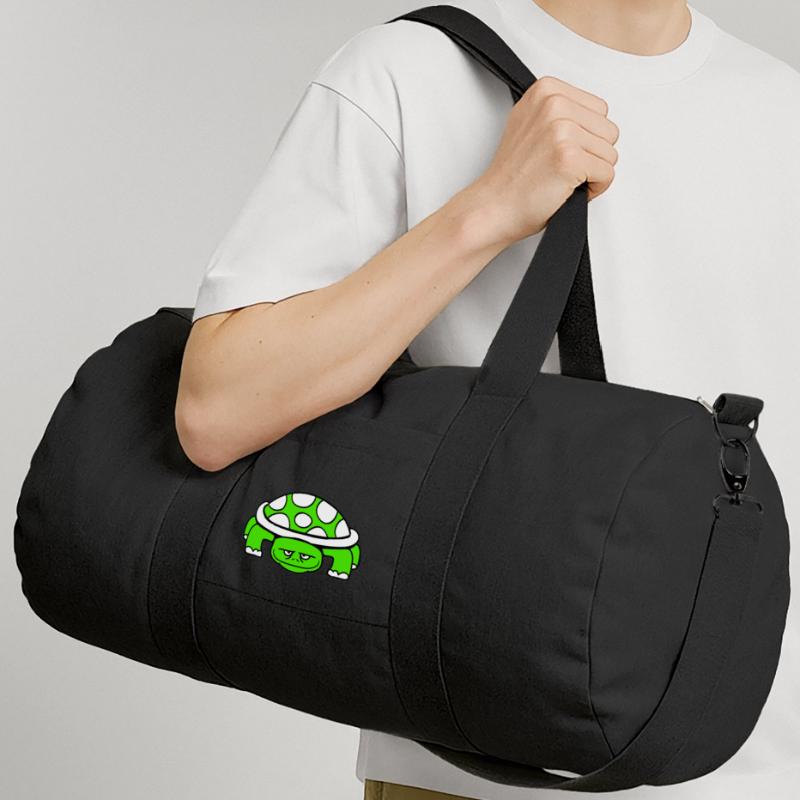 Turtle Cute Cute Funny Turtle Shell Recycled Canvas Sports Bag by Stanley/Stella