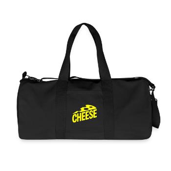 Fromage - Cool Dairy Logo - Sac de sport en toile recyclée Stanley/Stella - noir - Devant