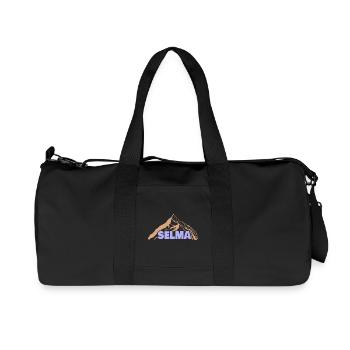 Selma - Sac de sport en toile recyclée Stanley/Stella - noir - Devant