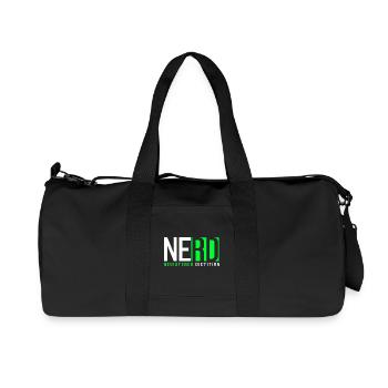 Diététicien diététique - Sac de sport en toile recyclée Stanley/Stella - noir - Devant