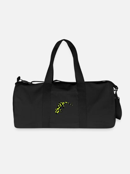 Feuersalamander (ital.) - Recycelte Canvas-Sporttasche von Stanley/Stella - Schwarz