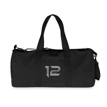 Midi Pyrénées Aveyron 12 - Sac de sport en toile recyclée Stanley/Stella - noir - Devant