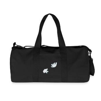Luftgitarre / air guitar (2c) - Recycled Canvas Sports Bag by Stanley/Stella - black - Front