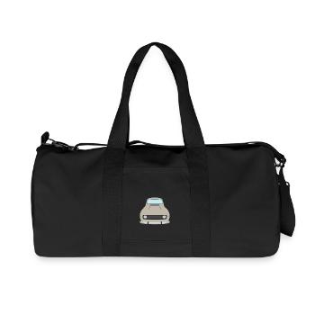 4L beige - Recycled Canvas Sports Bag by Stanley/Stella - black - Front