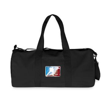 Hockey - Recycled Canvas Sports Bag by Stanley/Stella - black - Front