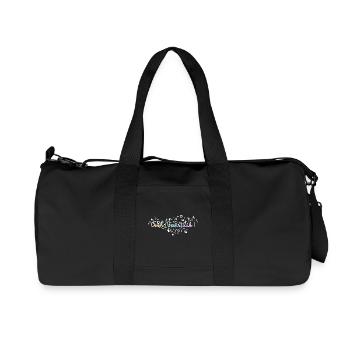 Feenstaub oooh! lustige Sprüche Elfen Prinzessin - Recycelte Canvas-Sporttasche von Stanley/Stella - Schwarz - Vorne